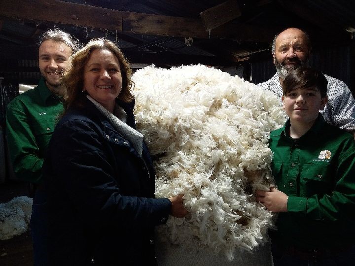 Lette Family - Winners of the 2021 Australian Fleece Competition